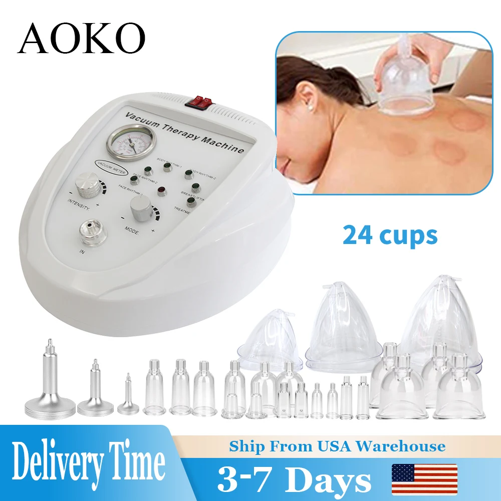 Vacuum Massage Breast Chest Enlargement Face Lifting Beauty Machine Machine Pump Cup Butt Lifting Device Massager Body Shaping