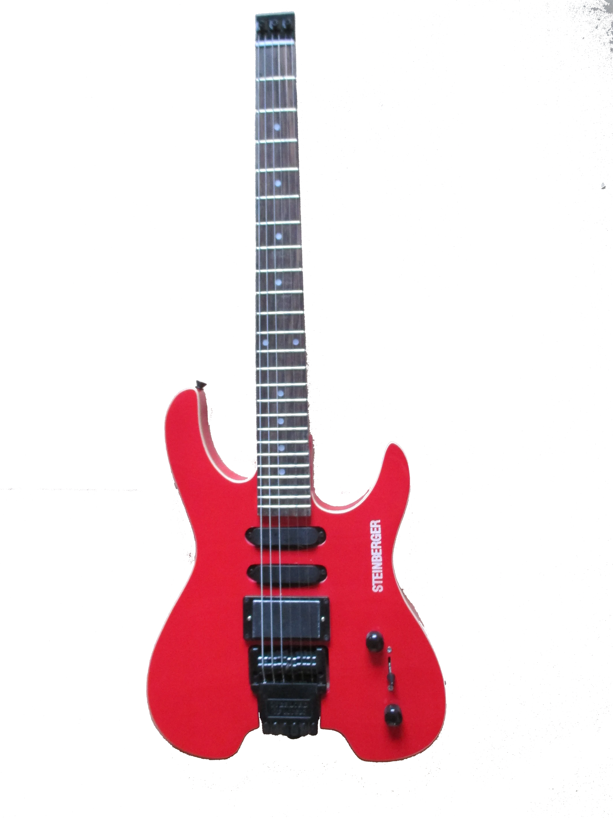 Personalizado madeira guitarra elétrica Kit sem cabeça, vermelho nenhum balancim, guitarra elétrica, China