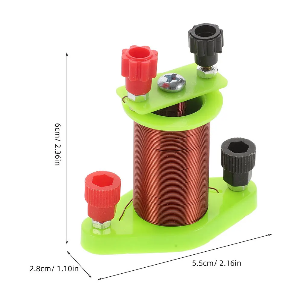 2Pcs Primary Secondary Precision Coil Set Physics Experiment Teaching Electromagnetic Induction Demonstration Kit