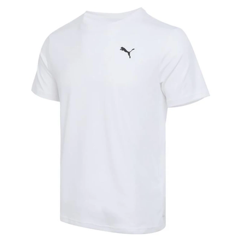 

Puma Men's - M TAD Essential Poly Texture Tee - Puma White Short T-shirt 52733802