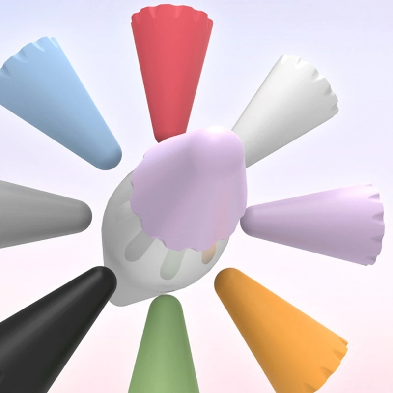 قلم ستايلس طرف حماية كم قلم رصاص بنك الاستثمار القومي غطاء من السيليكون sProtective غطاء وقائي لقلم رصاص 1st 2nd Gen/M-قلم رصاص