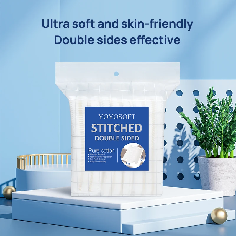 Makeup Cotton Pads 180pcs Facial Pure Cotton Beauty Cotton Pad Disposable Makeup Accessories Soft Best Cotton Pads for Face