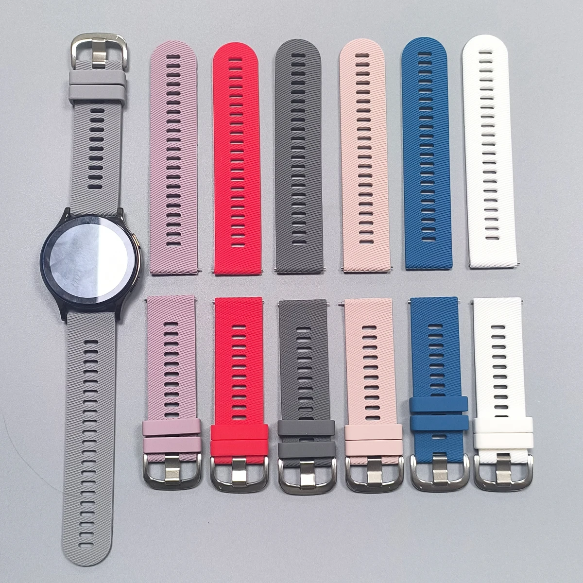 Sportliches Silikon-Uhrenarmba – Silicone Watch Band 22Mm Bewertung und Preis
