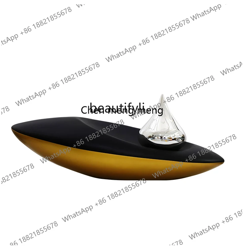 Hot sales Sales office Art decoration Abstract fiberglass sculpture Staircase corner Large floor ornament