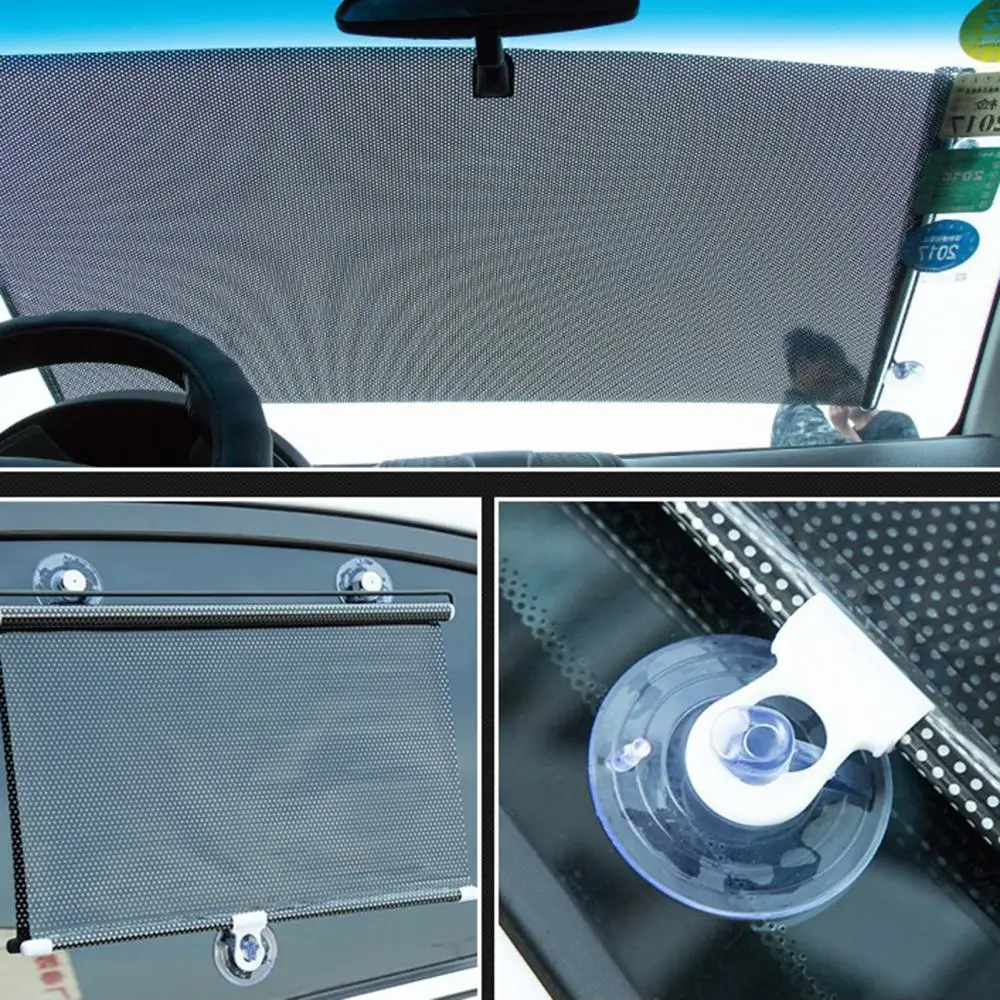 غطاء نافذة الزجاج الأمامي ، ستارة واقية من الأشعة فوق البنفسجية ، مظلة جانبية ، سيارة الداخلية