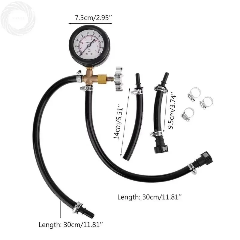 توصيل سريع لقياس ضغط مضخة حقن الوقود مع صمام مجموعة واحدة #3