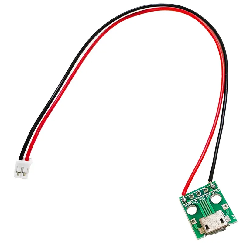 

5Pcs Type-c PCB Converter Adapter Micro USB to XH2.54 PH2.0 DIP Female Connector Breakout Board Charge Cable Soldering Socket