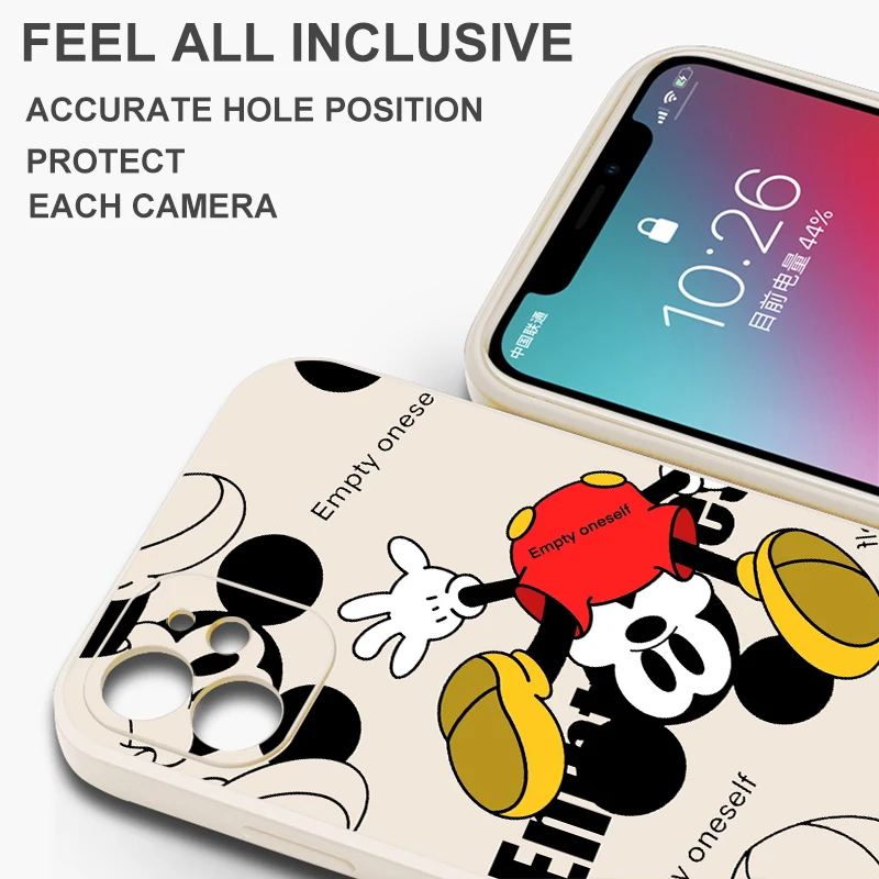 Disney Mickey Mouse Logo For Xiaomi Redmi K70 K60 K60E K50 K50i K40 Gaming Ultra K40S K30 K30S K20 Pro Phone Case Coque Funda