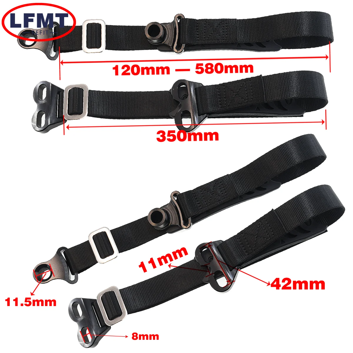 For KTM 250 350 400 450 500 SXF XCW XCFW XCF EXCF EXC SMR Motorcycle 2023 Racing Front Rear Rescue Strap Pull Sling Belt Leashes