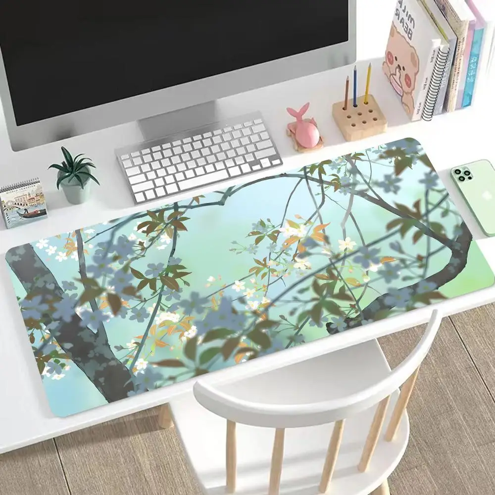 

The Tale Of The Heike Mouse Pad Cute HD Mousepad Pad Extended Gaming Keyboard LargeMousepad 90x40cm XXL Gamer Mousepad