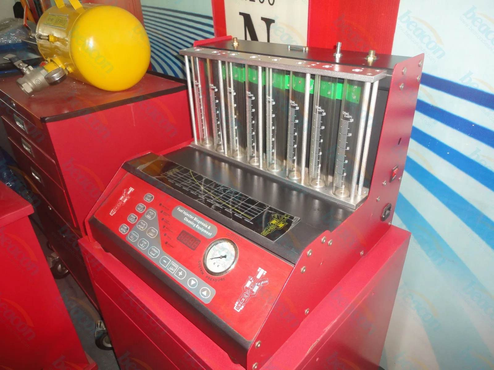 

Gold seller BEACON Machine BC-8H Petrol Injector Cleaner BC-8H Injector Tester Fuel Injector Cleaning Machine