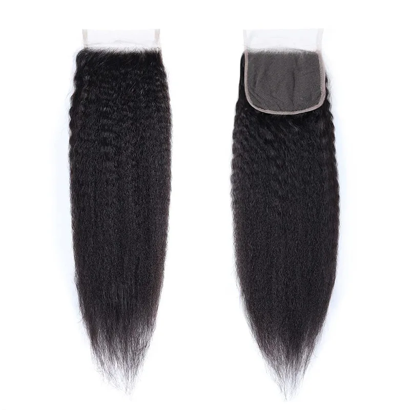 premium-kinky-straight-4x4-lace-closure-remy-human-hair-8-22inch-full-hand-weaving-pre-plucked-with-baby-hair-natural-color-wig