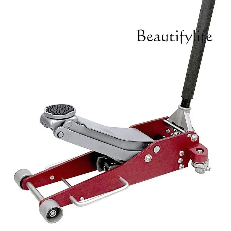 

Horizontal jack aluminum iron all-aluminum 1.5t2.ton 3 ton hydraulic tire changing tool