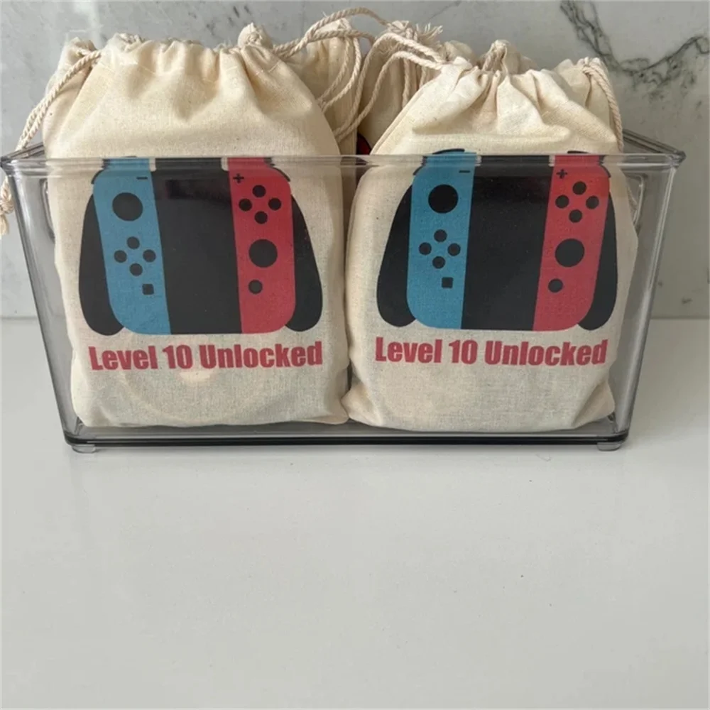 Video Game Party, Video Game Birthday Party Favor Bags, Gamer Birthday, Gamer Party Favors, Video Game Party, set of 20 Bags,