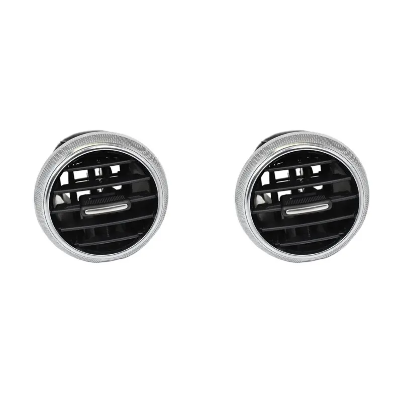 

2X For A3 8P S3 2004-2013 Car Dashboard Air Ventilation 8P0820901 8P0820901A Front Dash Air Vent Outlet AC Heat