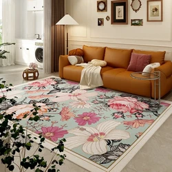 Light Luxury American Living Room Carpet Bedroom Bedside Advanced Thickened Soft Floor Mat Leisure Area Plush Rug Ковер Tapis 러그