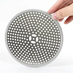 Sink Strainer Bathtub Stopper Bathtub Hair Catcher Anti-blocking Drain Filter Hair Sink Filter Shower Drain Cover Hair Catcher