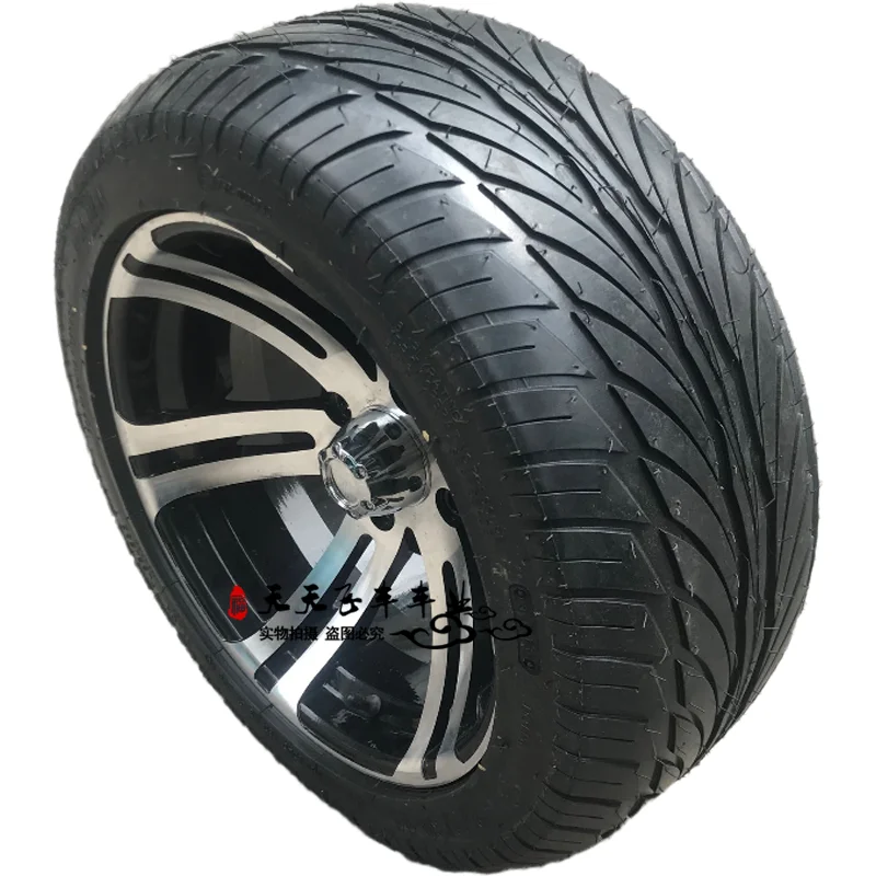 Four-Wheel 185/30-14 Inch Vacuum Flat Road Tire for GY6 125 150 200cc Dirt Pit Bike Go Kart ATV Quad Loncin