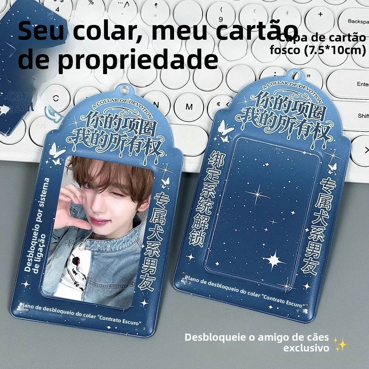 porta-cartoes-pequeno-e-fofo-com-design-de-colar-para-cartao-de-propriedade-exibicao-de-Idolos-armazenamento-de-cartao-de