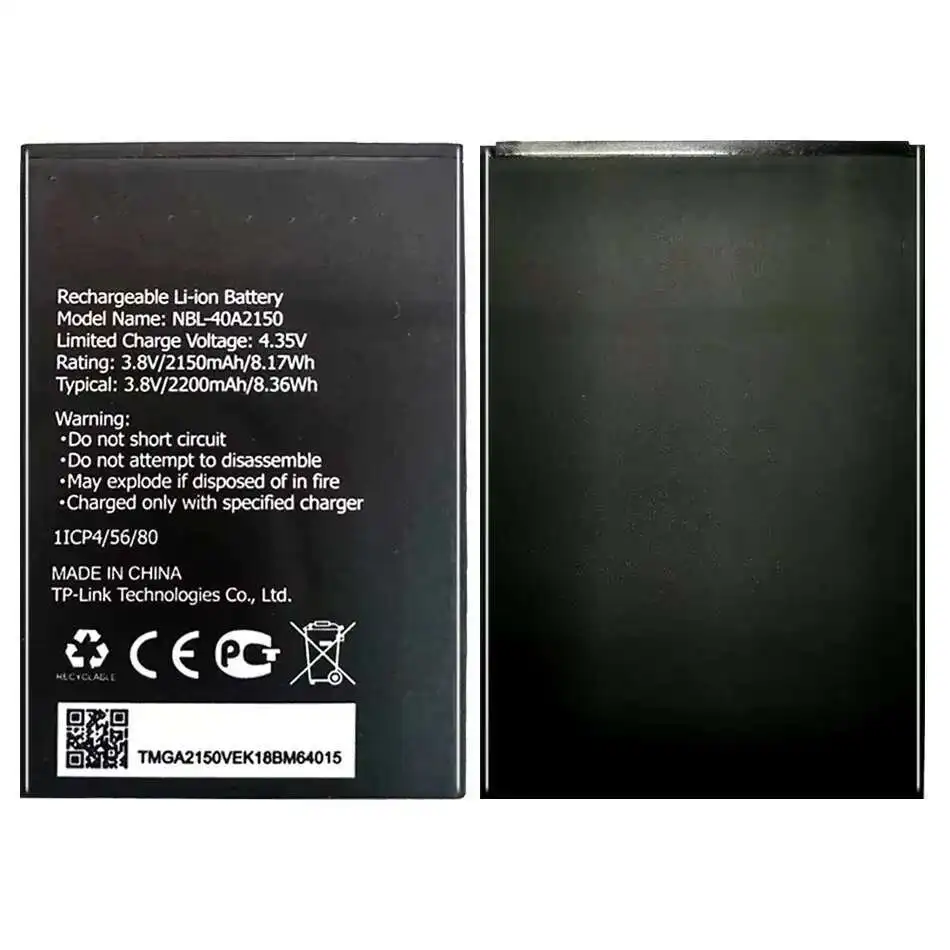 Batería de iones de litio NBL-40A2150 para TP-link Neffos C5 Plus