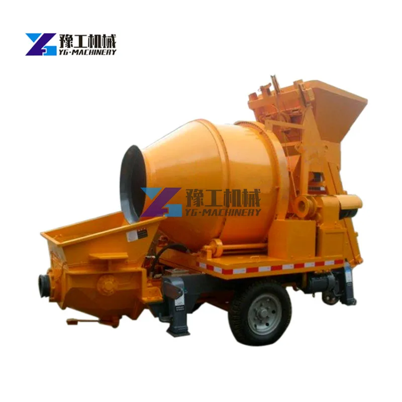 Hbts401255 Professional Movable Pumpcrete Concrete Pump Diesel Diesel Trailer Concrete Pump