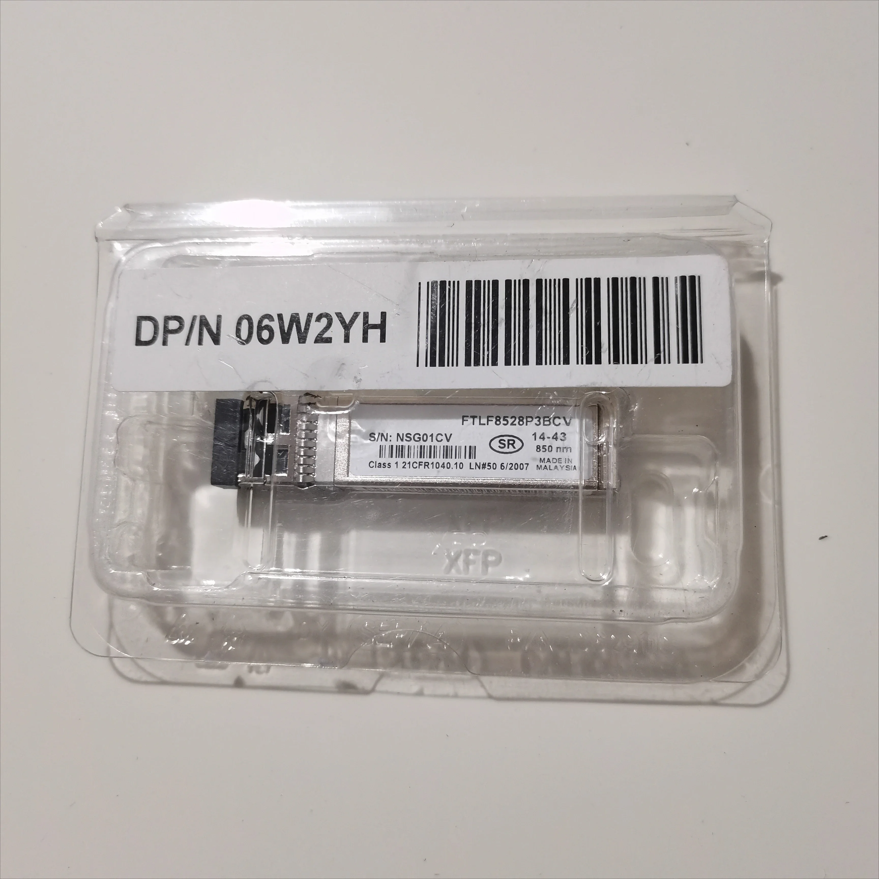 New For Dell MD3600F MD3620F 8Gb Fiber Module, Multimode 6W2YH