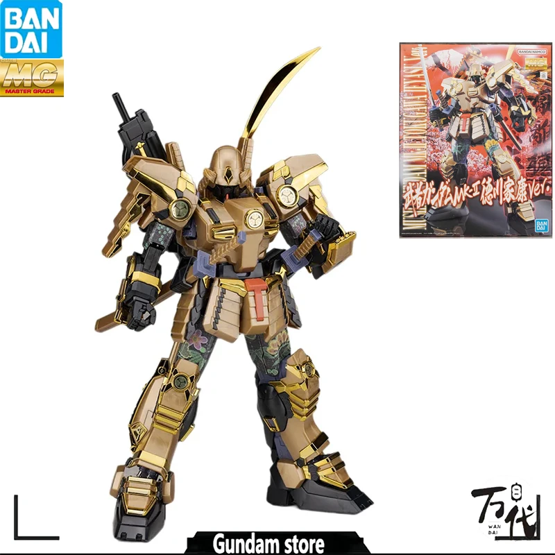 

BANDAI оригинальный аниме подлинный MG 1/100 MUSHA GUNDAM MK-II TOKUGAWA IEYASU VER. Модели Игрушек экшн-фигурки подарки коллекционные