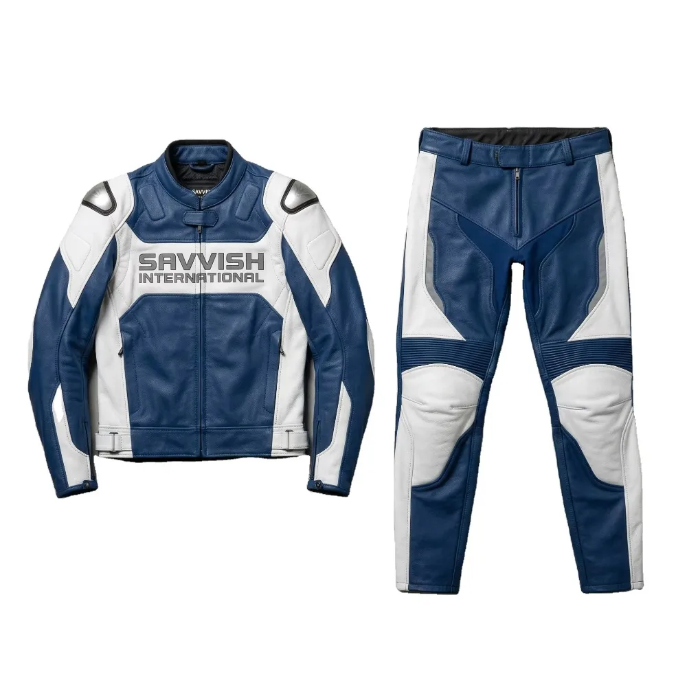 

Motor Bike Suit Custom Made Breathable Men's Motorcycle Racing Suit with Custom Logo Leather Sportswear Motor Bike Suits