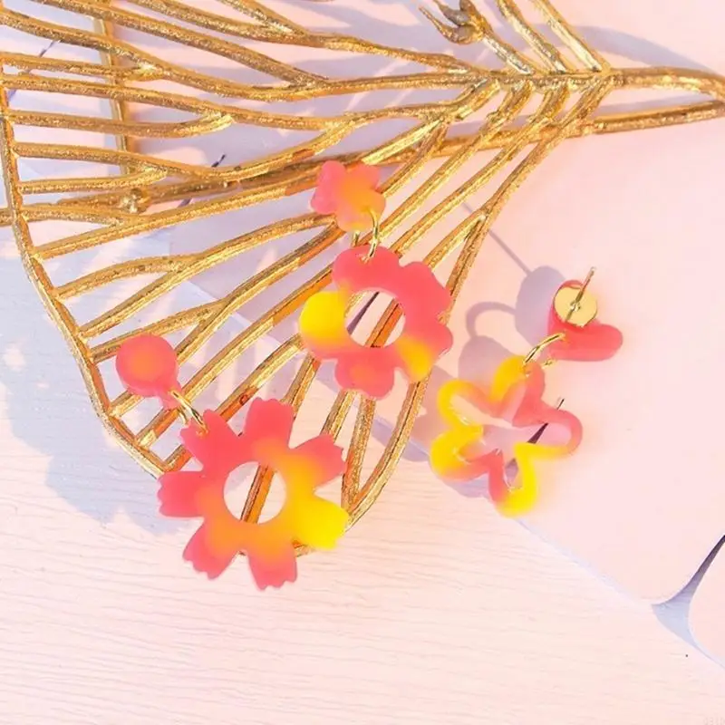 

Инструменты/Цветочные серьги плесень, ловящие кольца, кольца силиконовая смола настраиваемое украшение изготовления украшений