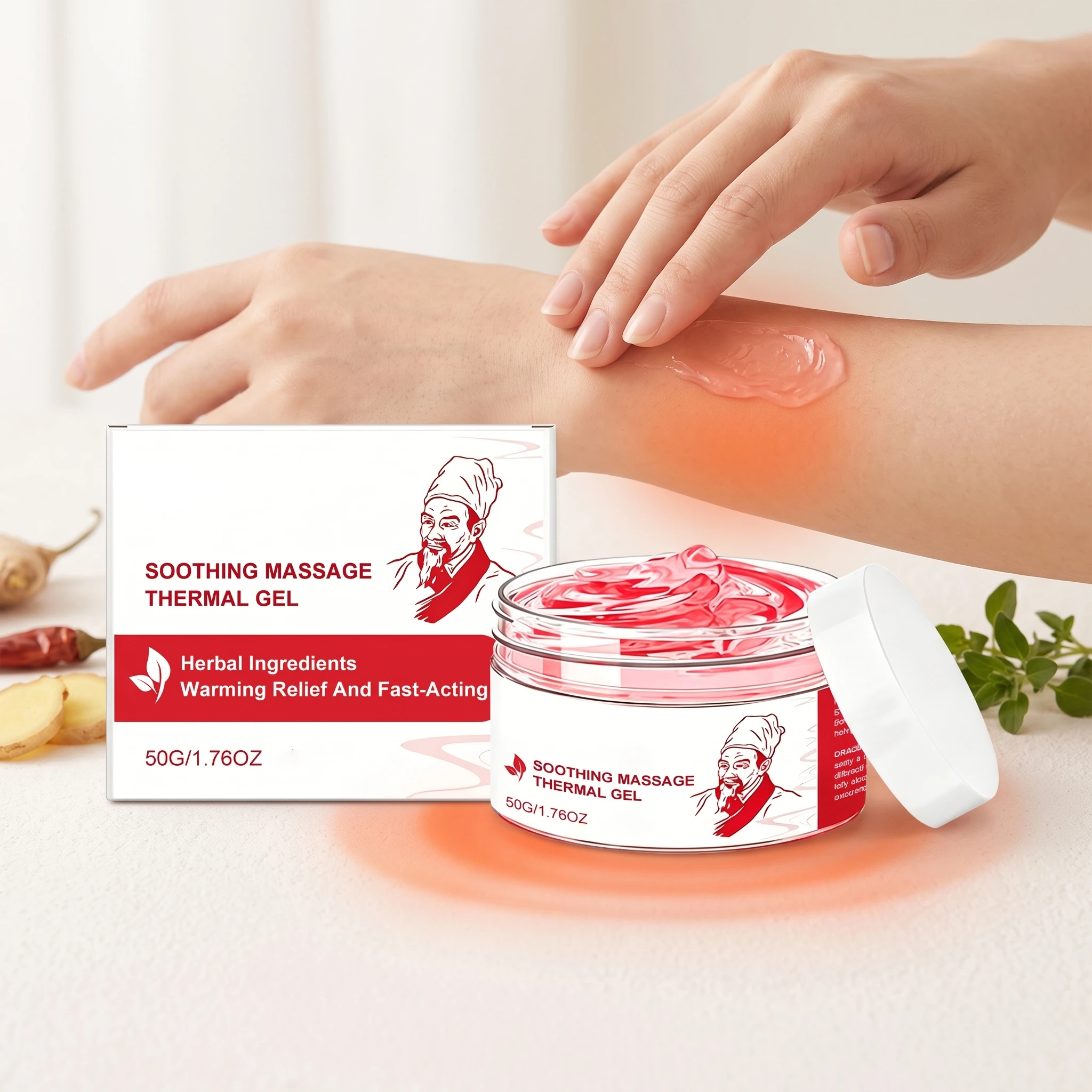 Joint Massage Gel Relaxing Skin Softens Sagging Treatment Improve Joint Mobility Relieve Shoulders Neck Soreness Knee Care Gel