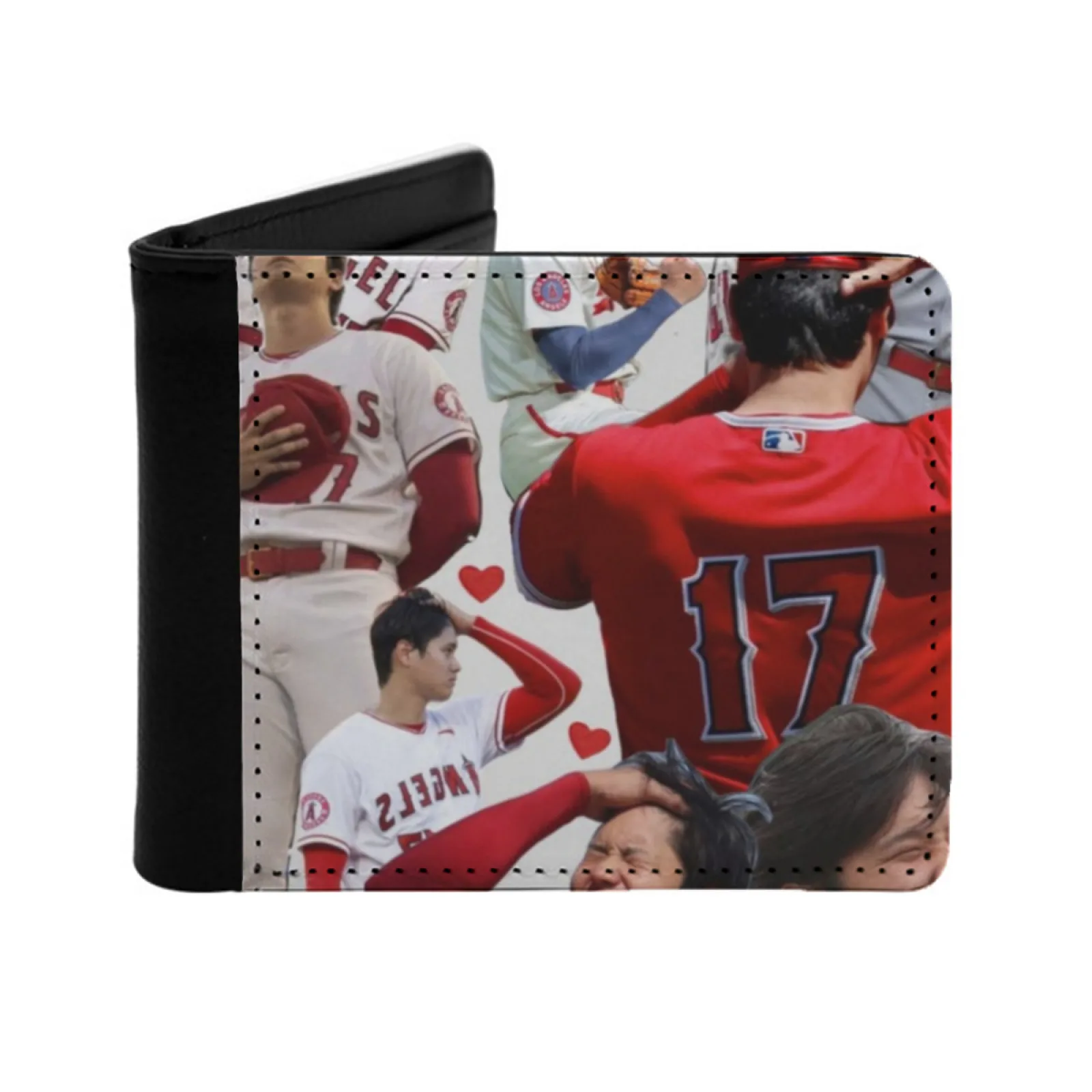 

Ohtani Новый мужской кошелек Короткий модный кошелек из искусственной кожи Мультикарточный кошелек Shohei Ohtani Shohei Ohtani Shohei Ohtani