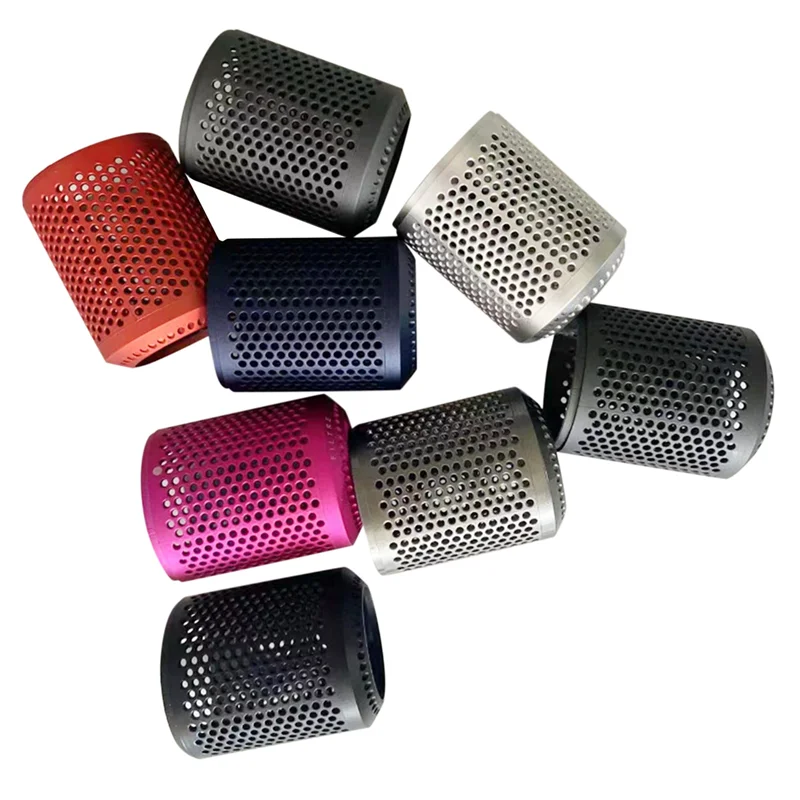 Suitable for Hair Dryer HD01 HD03 HD08 Dustproof Outer Filter Cover Vacuum Cleaner Accessories Red