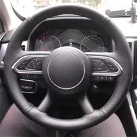 DIY protector para volante de coche de cuero genuino para Great Wall Hover Cannon GWM Ute POER PAO 2019 2020 2021 2022 2023
