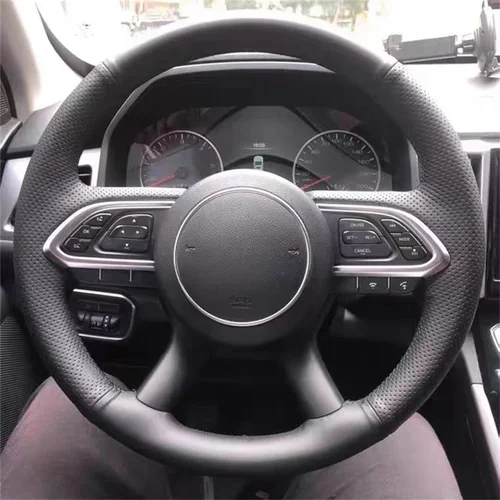 DIY protector para volante de coche de cuero genuino para Great Wall Hover Cannon GWM Ute POER PAO 2019 2020 2021 2022 2023