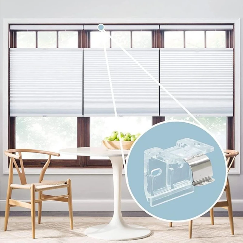 Blinds Retainer Clip Set Of 4 Mounting Bracket For Window Blind Shade Support C7AC