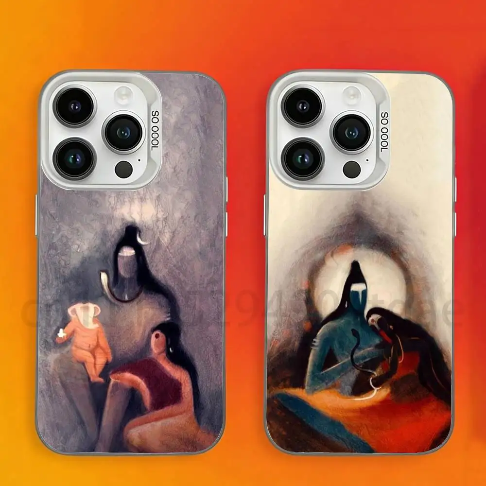 

Hazy Portraits Phone Case For iPhone 17,16,15,14,13,12,11,Pro,Max,Plus,Mini, Matte Shockproof Case