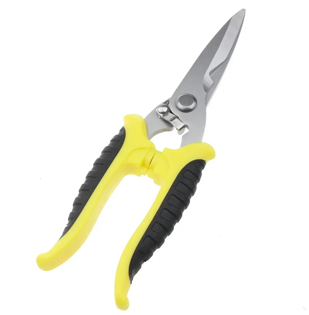 1Pc New 7/8 Inches Electronic Scissors Wire Cable Cutting Cutter Multifunctional Pliers Durable Hand Tool