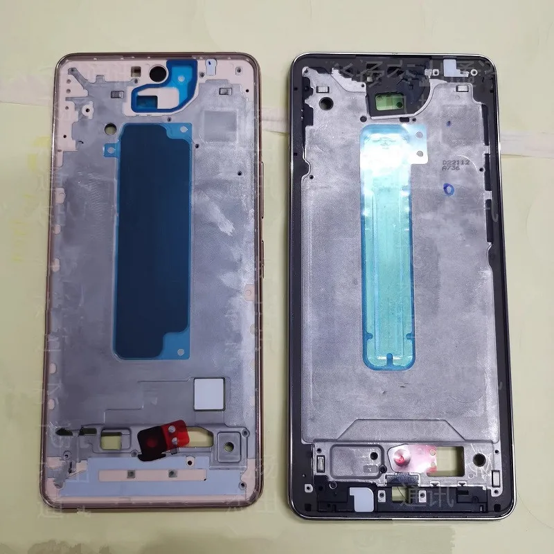A336 For Samsung Galaxy A33 5G Middle Frame Housing Board LCD Faceplate Bezel Replace Repair Parts + Side Buttons
