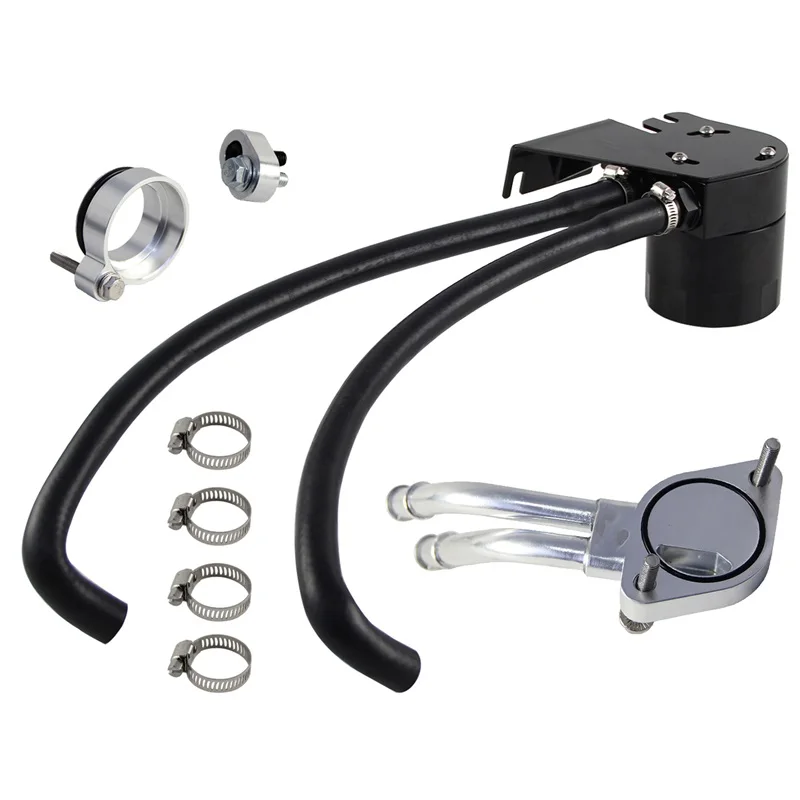 Zbiornik oleju z przegrodą do Forda F-250 F-350 Super Duty 6.7L Powerstroke z lat 2011–2016, czarny
