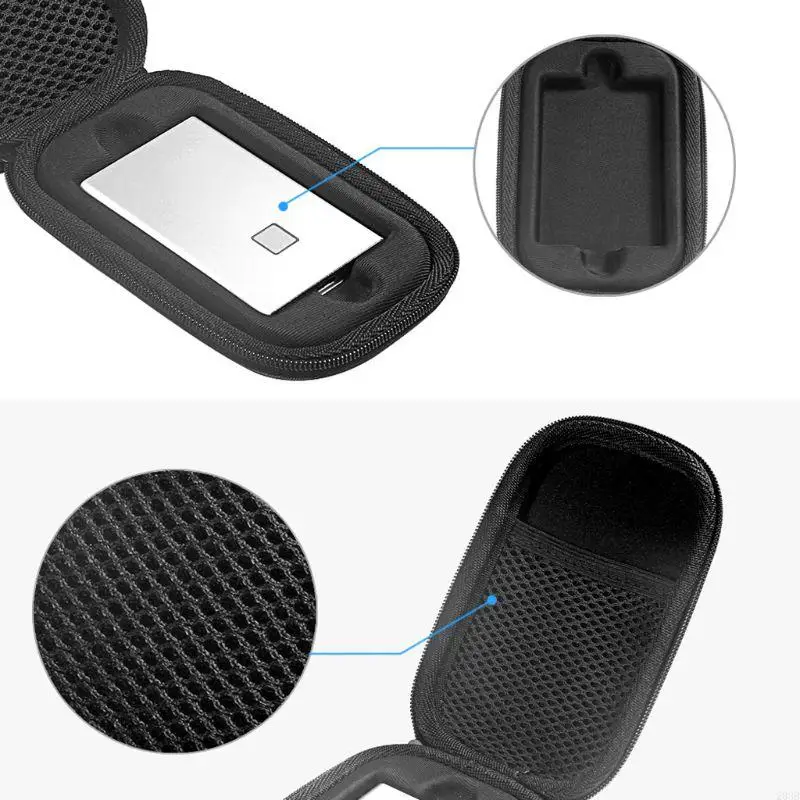 203b mang theo trường hợp + combo bìa silicon cho Sam Sung T7 cho cảm ứng SSD Travel Sh