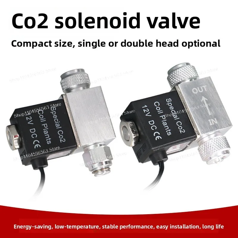 

Электромагнитный клапан CO2 для аквариума — электромагнитный клапан регулятора углекислого газа (соленоидный переключатель Wanyin ZRDR)