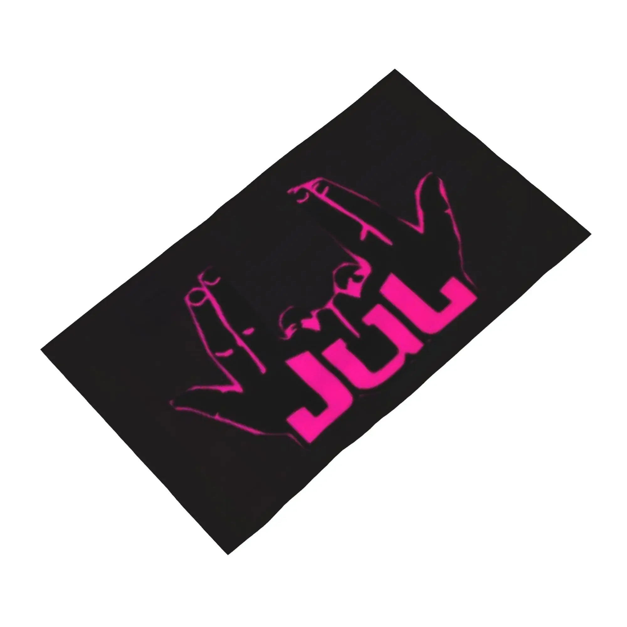 Custom French Rapper Jul Sign Soft Face Towel Quick Dry Pool Bath Cotton Towels Absorbent Quick