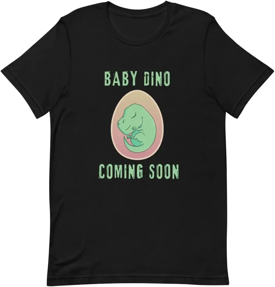 Baby Dino Coming Soon T-Shirt | Pregnancy Tshirt