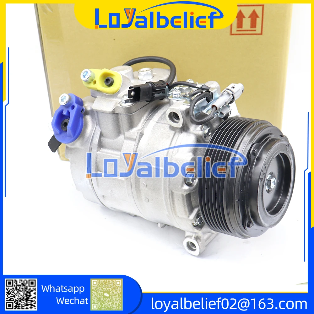 

Компрессор кондиционера с муфтой для BMW 5, 7 серии, X5, X6, F11 64529196889 64526987890 4471601212 4471601211 4471601210 4471601213