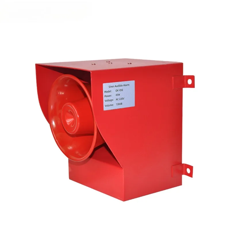 

Audible Alarm 130dB Loud Alarm Siren customize tone IP65 Protection Class Security alarm system of overhead crane