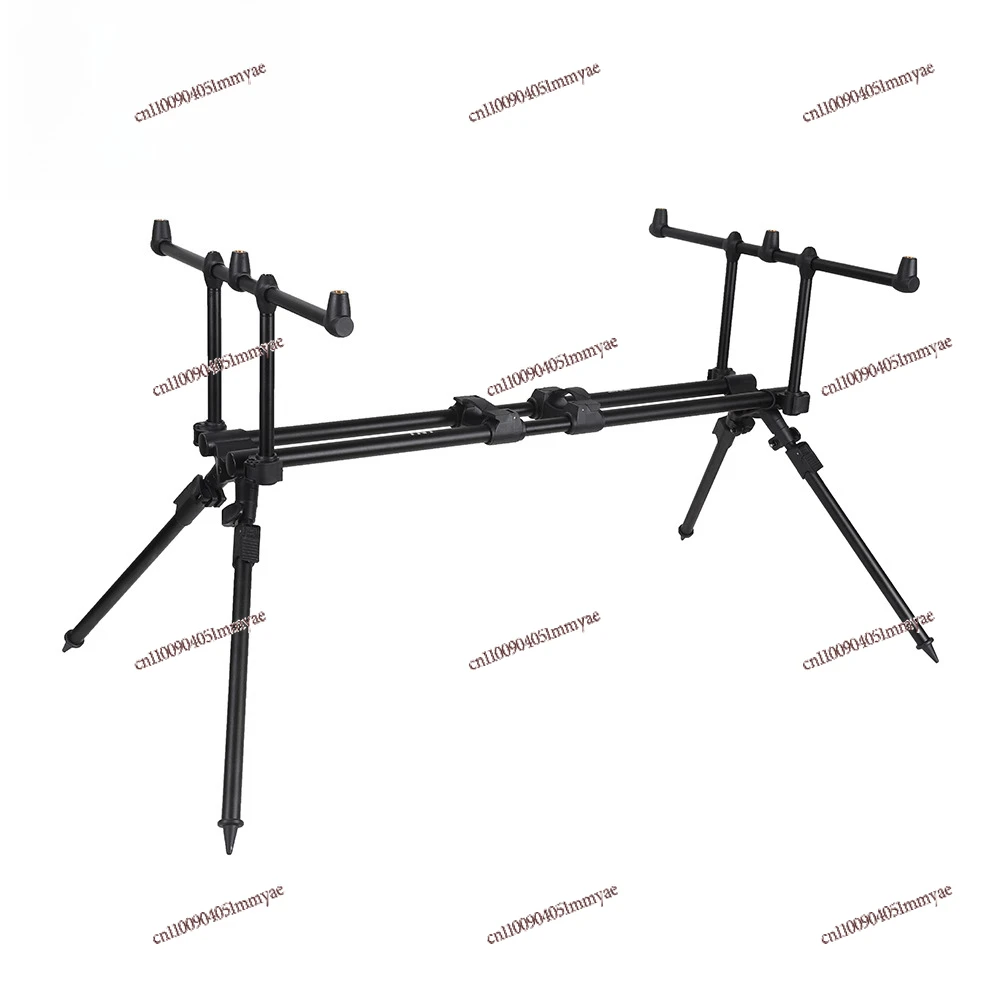 

Frosted black fishing all-terrain three-head bracket (free rod pillow)