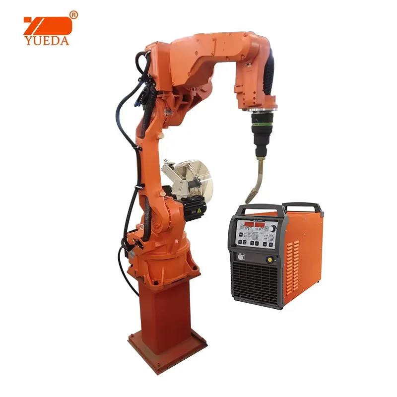 6 Axis MIG Welding Range 2001Mm With Power Source MEGMEET Ehave CM350/Welding Robot Hine