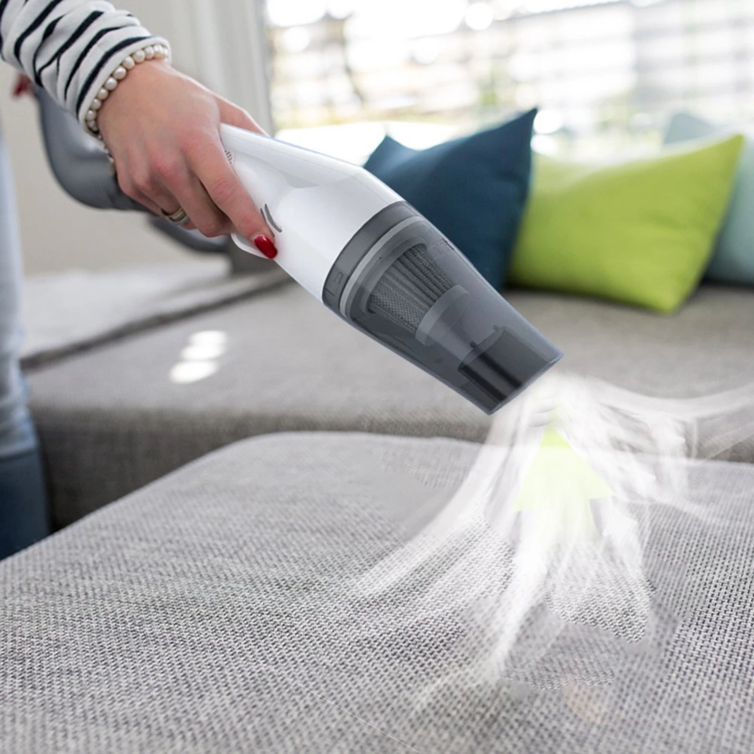 Penyedot Debu Genggam Portabel untuk Mobil Rumah - Penghilang Debu Tanpa Kabel Mini yang Kuat dan Kuat