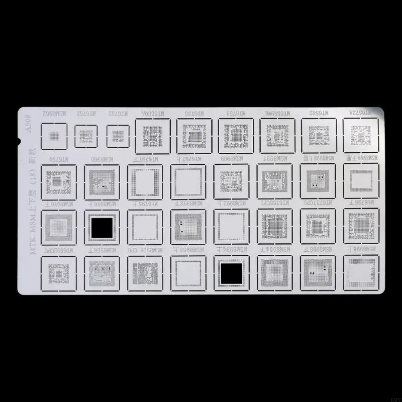MTK MSM 삼성 화웨이 샤오미 아이패드 CPU RAM PM 파워 IC 리볼 핀 BGA 직접 가열 템플릿용 4PCS 범용 BGA 스텐실