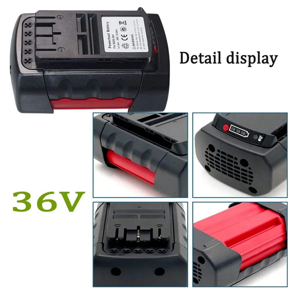 For Bosch 36V 6000mAh Li-ion Replacement Battery D-70771 2607336003 2607336108 BAT836 BAT840 BAT810 Power Tool Battery